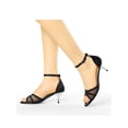 thumbnail image 6 of BLISSFUL STEP Women's Satin Rhines Stiletto Heel Sandals, 6 of 8