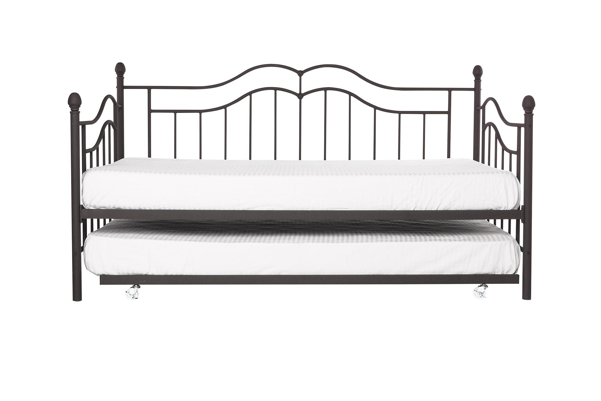 Desert Fields Tokyo Metal Daybed And Trundle, Twin/Twin Size Frame, Bronze - image 8 of 8