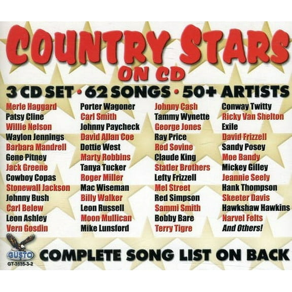Various Artists - Country Stars On CD - Music & Performance - CD