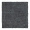 thumbnail image 6 of Unique Loom Soft Solid Shag Collection Area Rug - Aras (8' Square Smoke Gray), 6 of 6