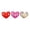 White, variant on Valentines Decor 10FT 30 LED Valentine's Lights with Timer, Red Pink White Heart Lights String Battery Operated, Valentines Decorations Heart Lights Decor Home Bedroom