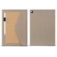 thumbnail image 2 of SaniMore Wallet Case for Samsung Galaxy Tab A8 (SM-X200/X205) 10.5" 2022, PU Leather Magnetic Closure Cover Support Pencil Holder Card Slot & Kickstand Full Body Protective Shell, Khaki, 2 of 6