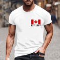 thumbnail image 2 of Outdoor Top for Men Fashion Printed Comfort Breathable Summer Clothes for Men,White,S, 2 of 4