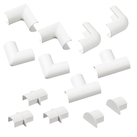 D-Line White 0.78x0.39in Cord Cover Accessory Multipack price history on PriceWatchPro