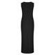 thumbnail image 5 of Vestido de Verano de Longitud de Rodilla para las Mujeres sin Mangas Vestido de Playa Casual Sólido con Cuello en V, Vestido Casual con Cuello en V para las Mujeres, 5 of 9