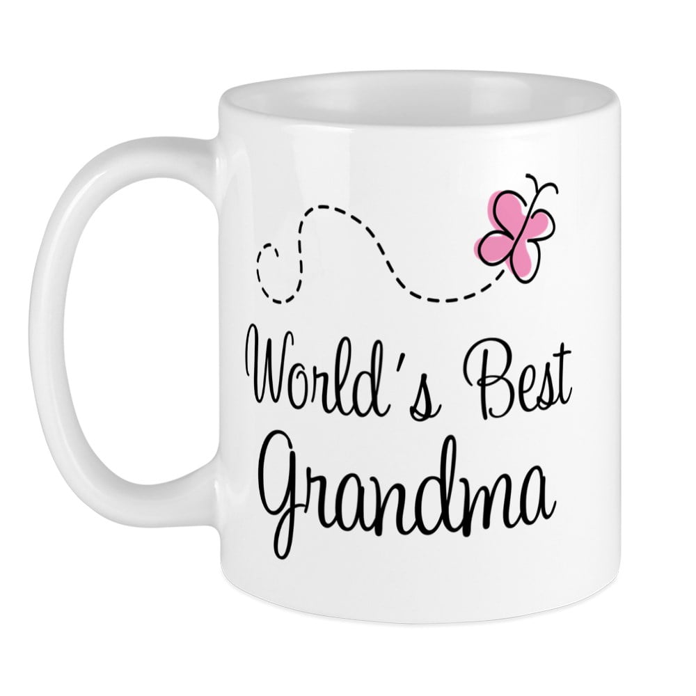 CafePress World's Best Grandma Mug Unique Coffee Mug, Coffee Cup