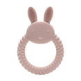 thumbnail image 2 of Juguete Para La Dentición Del Bebé, Mordedor De Conejito Para Bebés De 3 A 12 Meses, Color Rosa Claro., 2 of 9