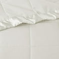 thumbnail image 5 of Oversized Down Alternative Blanket with Satin Trim, Bedding Quilt Lightweight Comforter Soft Thin Quilted Blanket for All Seasons (King, Ivory), 5 of 8