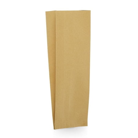 50ea - 3-1/4 X 2-3/8 X 10-1/4 Kraft Foil Gusset Bag-Pkg Gusset - 2 3/8'' by Paper Mart