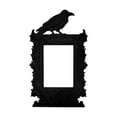 thumbnail image 1 of Modern Home Decor, Halloween Crow Decorative Frame: The Perfect Ornament To A Mysterious Holiday Vibe To Your Home, 1 of 6