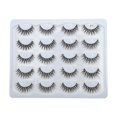 thumbnail image 1 of Unique Bargains 10 Pair False Eyelashes for Makeup Black S01, 1 of 5