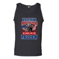 thumbnail image 1 of We Stand For The Flag And We Kneel For The Fallen USA Army DT Adult Tank Top, 1 of 2