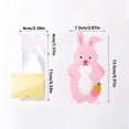 thumbnail image 3 of Greeting Card Cute Cartoon Candy Packaging Card Featuring Cartoon Animals for Candy Decoration Pack of 10 10PCS, 3 of 8