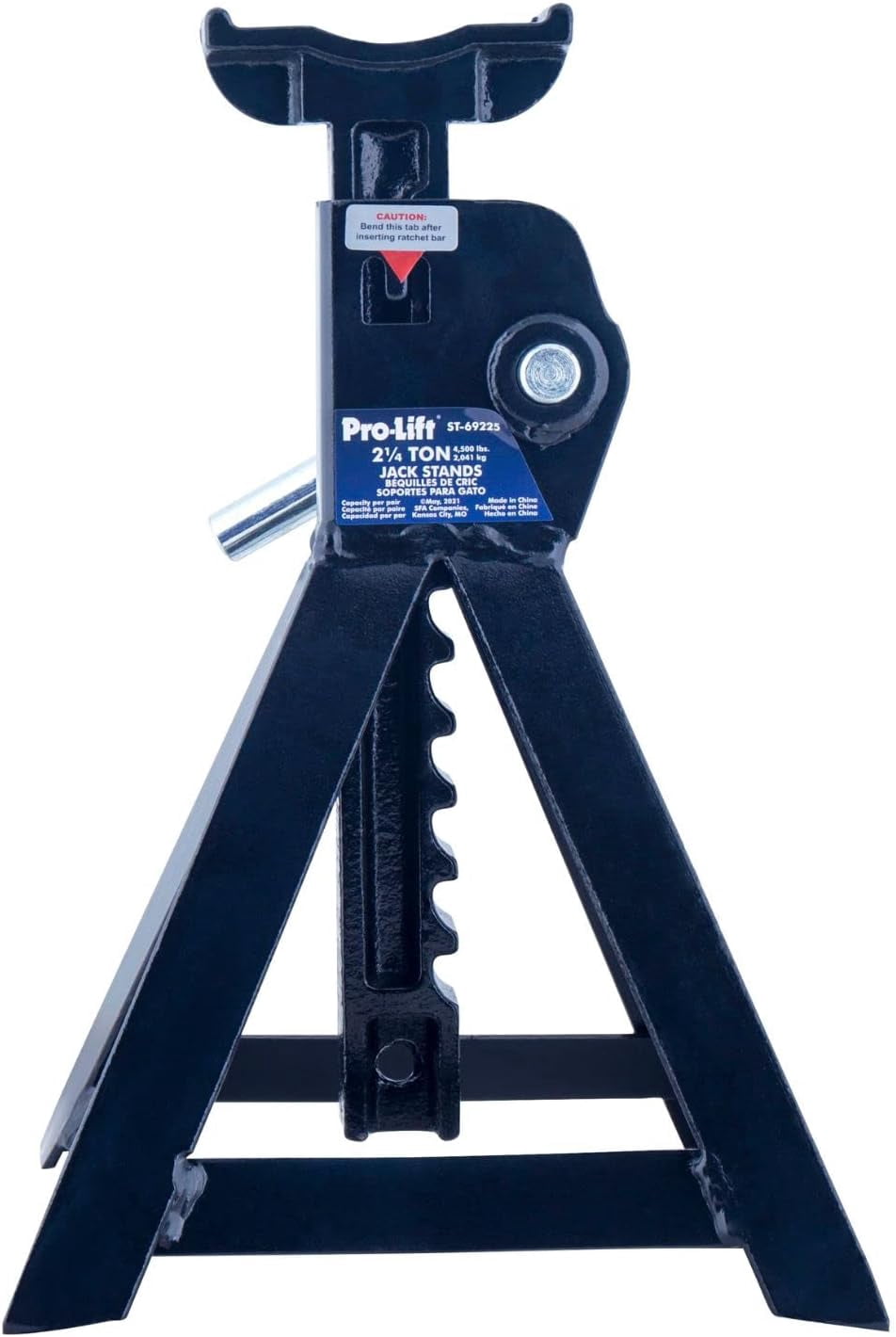 Pro-Lift ST-6922 2-1/4 Ton Jack Stands - Sturdy Steel Construction for Auto, Truck, Farm and Shop Use