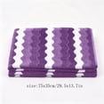 thumbnail image 3 of Aoznliie Bath Towel,Quick Drying Cotton Bath Towels,14x 30 in Soft & Absorbent Bath Towels for Bathroom Hotel Gyms,Purple, 3 of 6