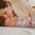 thumbnail image 2 of Swaddle GLLQUEN para bebés de 0 a 3 meses, paquete de 3 flores rosas, 2 of 9