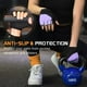 thumbnail image 5 of Guantes de gimnasio Sunnex Fingerless para mujeres de levantamiento de pesas, 5 of 7