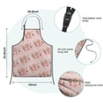 thumbnail image 7 of Doll Princess Pattern Kids Aprons for Girls and Boys,Adjustable Neck Strap Toddler Aprons for Kids Cooking Baking,23.6"x19", 7 of 7