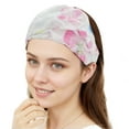 thumbnail image 4 of Unique Bargains 1 Pc Headband Ditsy Floral Lace Wide Hairband for Women Rose Red, 4 of 5