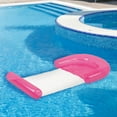 thumbnail image 2 of Northlight Inflatable Water Hammock Swimming Pool Lounger - 54.75" - Neon Pink, 2 of 5