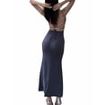 thumbnail image 3 of Coduop Women Spaghetti Strap Long Dress Cutout Bandage Backless Party Maxi Dress Cocktail Dress, 3 of 9