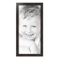 thumbnail image 2 of ArtToFrames 12" x 26" Flat Pewter Picture Frame, 12x26 inch Silver Wood Poster Frame (WOM-4887),  Pack, 2 of 7