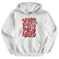 thumbnail image 2 of Work Play Hard Mantra Motto Workout Zip Up Hoodie Men's Women's Brisco Brands S, 2 of 7