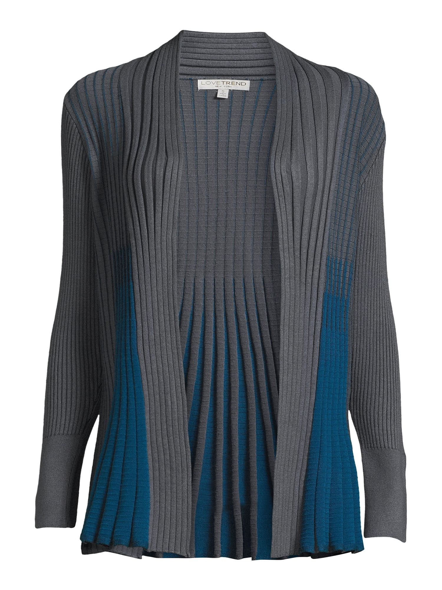 Love Trend New York Women’s Pleated Cardigan