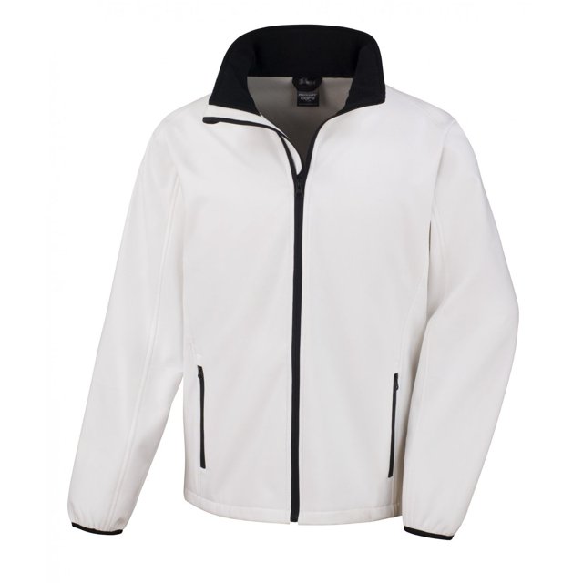 Result Manteau Coquille Souple Imprimable de Base pour Hommes