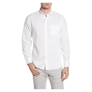 Tommy Bahama Men's Long Sleeve Shirt, WHITE,L