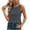 Dark Gray#81, variant on Women's High Neck Tank Tops Sleeveless Lined Basic Tops Going Out Casual Linen Tank Shirts Black XXL