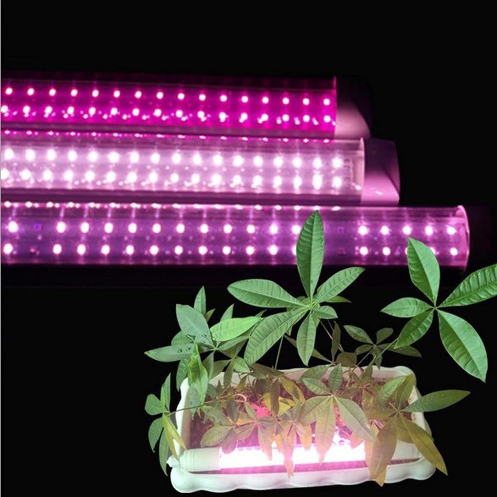 LED Grow Tube Light Full Spectrum T8 Panel Grow Light For Hydroponics Flower Veg 