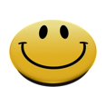 thumbnail image 2 of Adhesivo PopSockets PopGrip Smile Happy Peace Yellow Face, 2 of 6