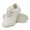 Beige, variant on REUR RO RO Womens Cotton Shoes Foam Fluffy Soft Warm Slip On House Cozy Plush Indoor Outdoor Shoes