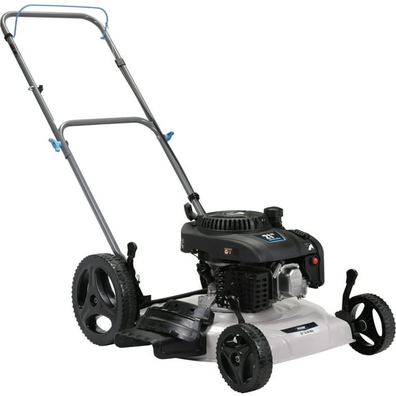 Pulsar 21" Big Wheel Gas Push Lawn Mower with 200cc 4-Stroke Engine with Side Discharge & Mulching