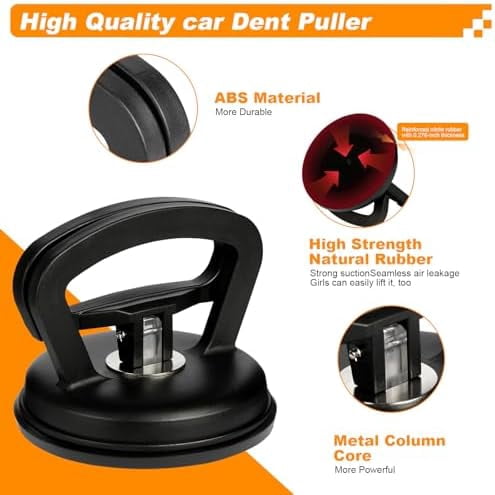 Dent Puller, 3 Pack Car Dent Puller, Dent Repair Suction Cups, Auto Body Dent Remover Tool for Car, Objects Moving