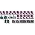 thumbnail image 2 of 62-64 Impala Back Glass Molding Clip Set, 2 of 2