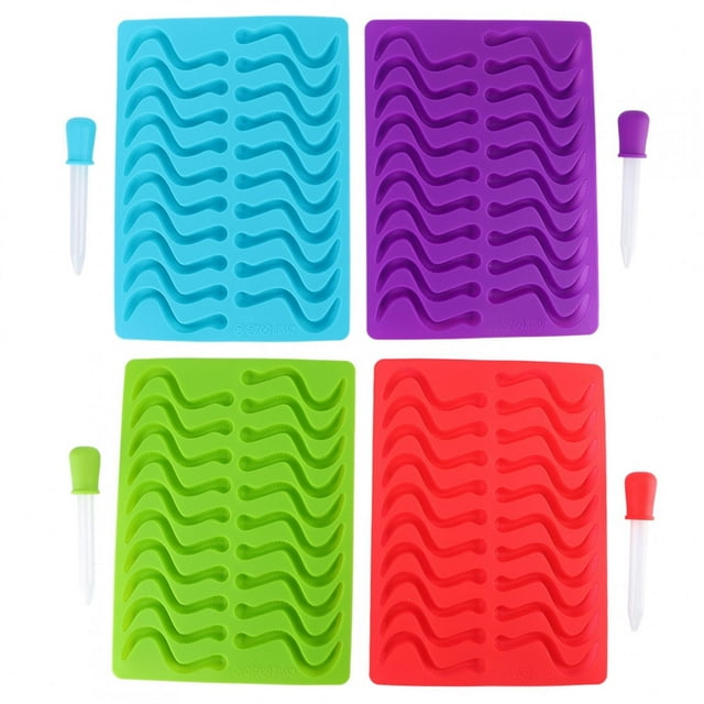 Moule à Bricolage, Cuisson Multifonctionnelle en Silicone de Qualité Alimentaire, 4Pcs pour la Maison