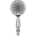 Couradric Handheld Shower Head, 6" Chrome Face 6 Spray Setting Shower