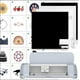 thumbnail image 1 of Cricut Maker 3 & Paquete de Biblioteca de Contenidos Digitales (con 30 Im&aacute;genes en la Aplicaci&oacute;n Design Space) M&aacute;quina de Corte Inteligente, Corta M&aacute;s d, 1 of 10