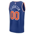 thumbnail image 3 of Men's Fanatics Jordan Clarkson Blue New York Knicks Fast Break Replica Player Jersey - Icon Edition, 3 of 3