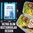 thumbnail image 3 of Kits de Paquetes de Hielo Kona 4 Unidades Slim para Loncheras y Enfriadores Azul, 3 of 9