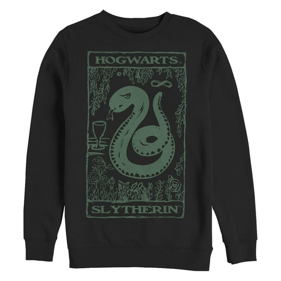 Men's Harry Potter Slytherin Snake Sweatshirt