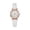 White -AP16, variant on Resicozy Ladies Watches Quartz Waterproof Watch for Women Casual Wrist Watches Easy Reader Watch with Leather Strap Red