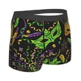 thumbnail image 3 of Kll Carnival Mardi Gras3 Men'S Cotton Boxer Briefs Underwear-Large, 3 of 9