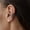 A, variant on Spiders Web Ear Cuff Non-Piercing Jewelry Halloween Clip Earrings, Fashionable Metal Accessory for Women's Daily & Party Outfits