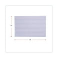 thumbnail image 4 of Universal UNV47230EE 4 in. x 6 in. Index Cards - Ruled, White (100/Pack), 4 of 8