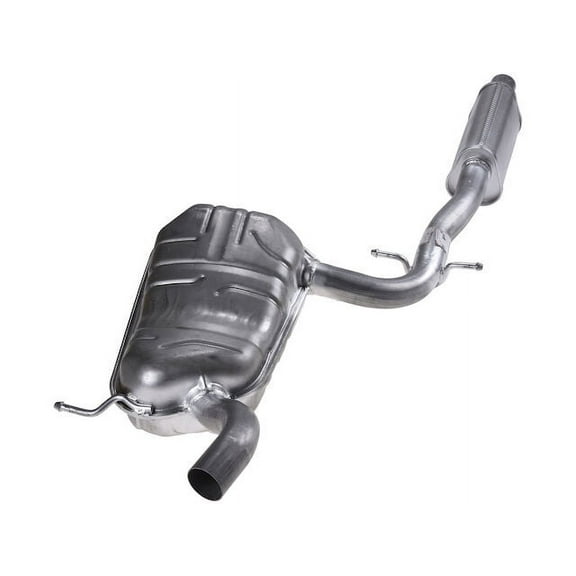 Center Muffler - Compatible with 2005 - 2010 Volkswagen Jetta 2006 2007 2008 2009