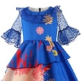 thumbnail image 3 of Isabella Costume for Girls Princess Dress Mirabel Cosplay Floral Princess Gown Dress up for Halloween, 3 of 7