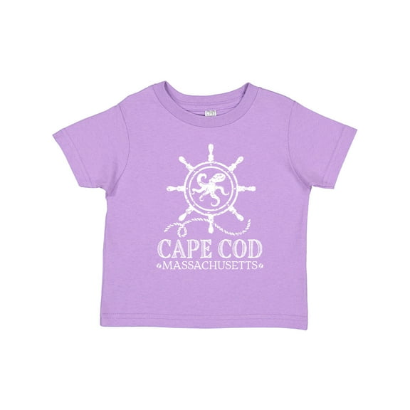 Inktastic Cape Cod Massachusetts Nautical Boys or Girls Toddler T-Shirt